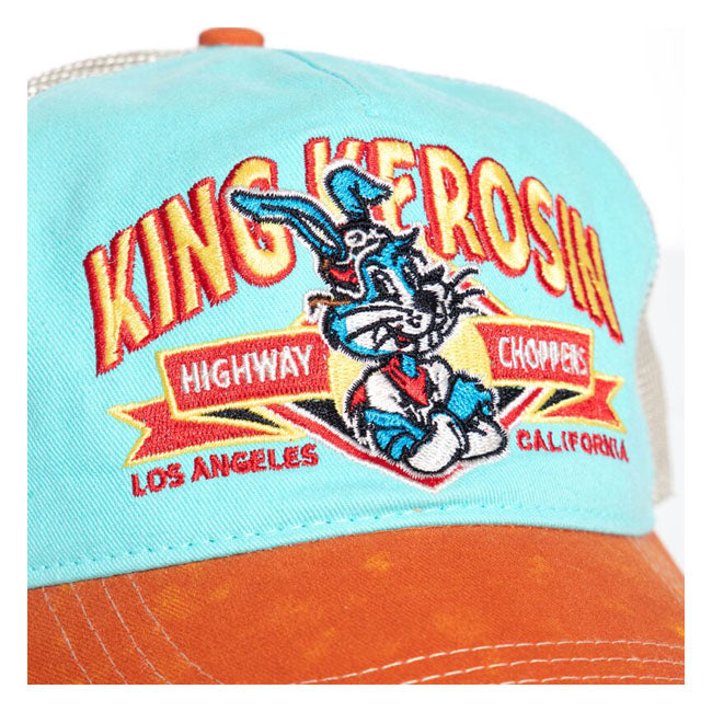 King Kerosin Highway Choppers Trucker Cap