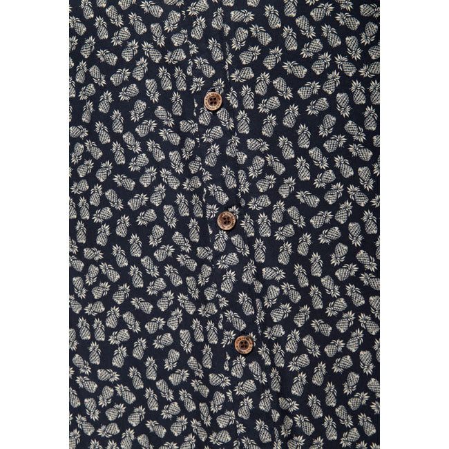 King Kerosin Pineapple Short Sleeve Shirt  - Customhoj