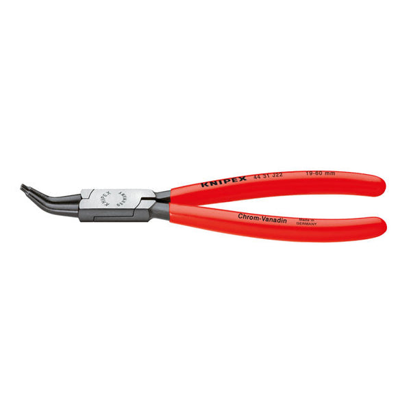 Knipex Pliers Knipex Internal Circlip Pliers with 45° Angled Tips Customhoj