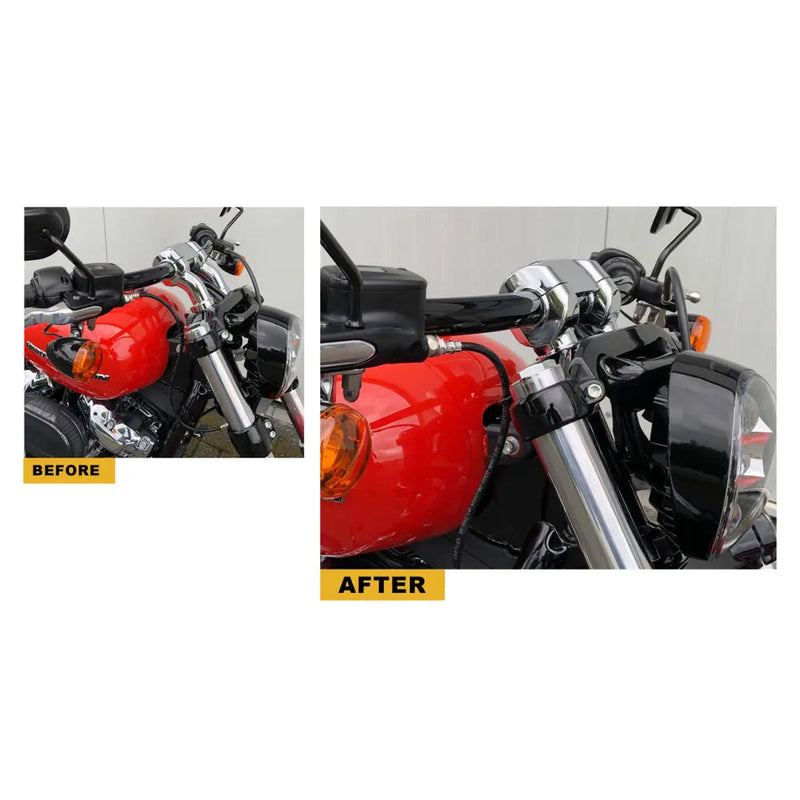 Kodlin Low Breakout Handlebar Risers for Harley