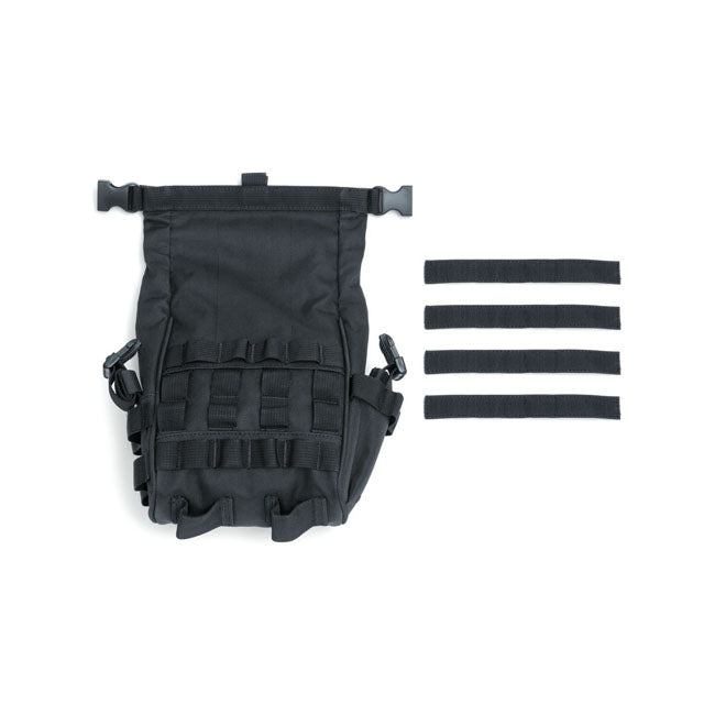 Kuryakyn Barrio Motorcycle Handlebar Bag Black  - Customhoj