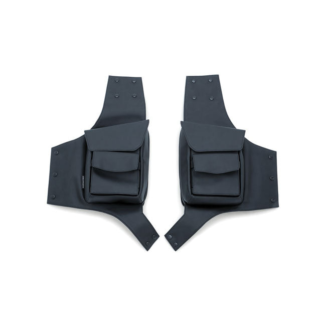 Kuryakyn Hard Saddlebag Guard Rail Pouch Set for Harley 97-23 Touring  - Customhoj