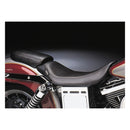Le Pera Bare Bones Solo Passenger Seat for Harley 91-95 Dyna (excl. Wide Glide) / Black / 16,5 cm (6,5")  - Customhoj