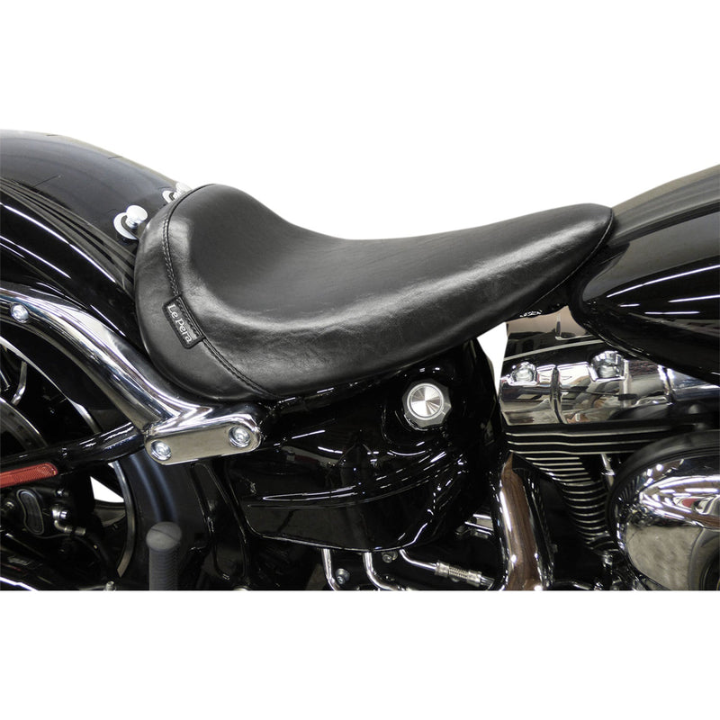 Le Pera Bare Bones Solo Seat for Harley 13-17 Softail Breakout / Black  - Customhoj