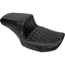 Le Pera KickFlip Seat for Harley 23-25 Touring CVO Road Glide / CVO Street Glide / Double Diamond Black  - Customhoj