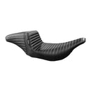 Le Pera KickFlip Seat for Harley 97-07 Touring Electra Glide / Road Glide / Pleated Black  - Customhoj
