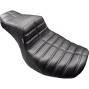 Le Pera Tailwhip 2-Up Seat for Harley 24-25 Touring Road Glide / Street Glide / Cardova Black  - Customhoj