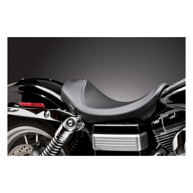 Le Pera Villain Solo Seat for Harley 06-17 Dyna / Black  - Customhoj