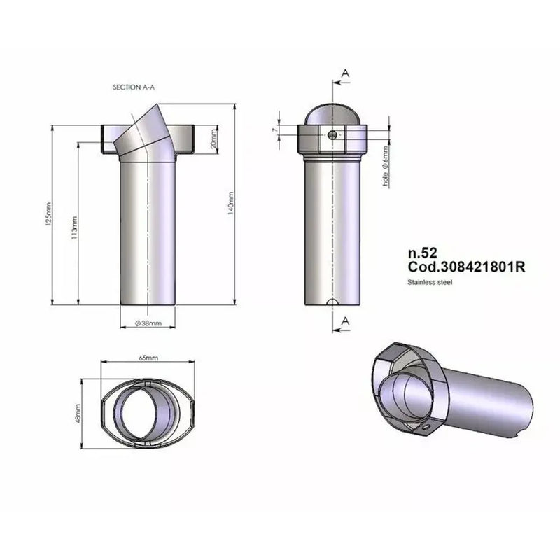 LeoVince DB Killer Noise Damper 308421801R