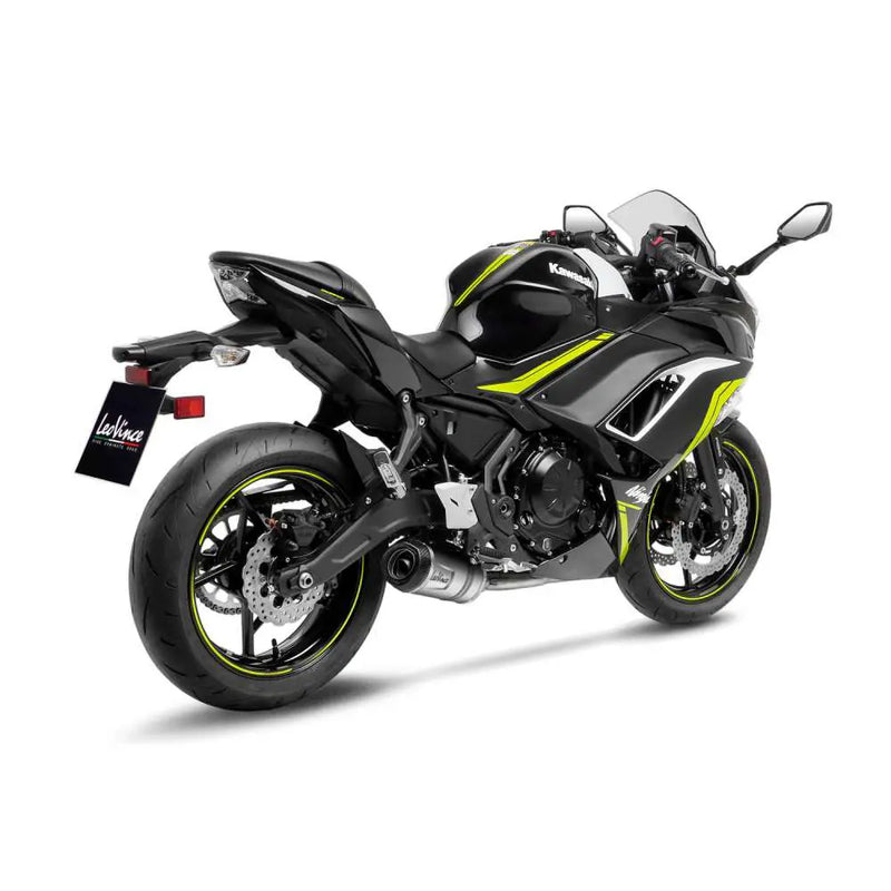 LeoVince LV One Evo Exhaust System for Kawasaki 21-25 Ninja 650 (Stainless steel muffler) (ECE-approved) (14379EKN)  - Customhoj