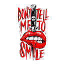 Lethal Threat No smiles Sticker