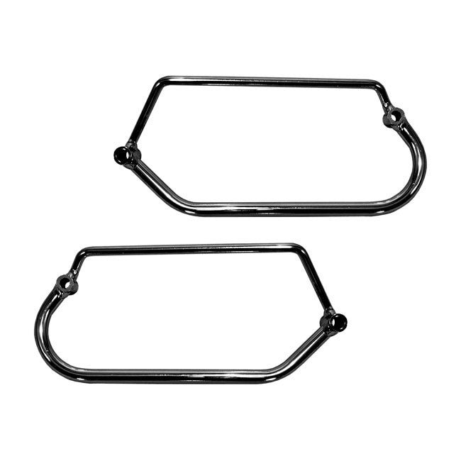 Longride Click-On Saddlebag Support Bracket Kit for Honda 05-08 VTX1800F  - Customhoj