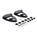 Longride Heritage 23L Click-On Motorcycle Saddlebag Set  - Customhoj