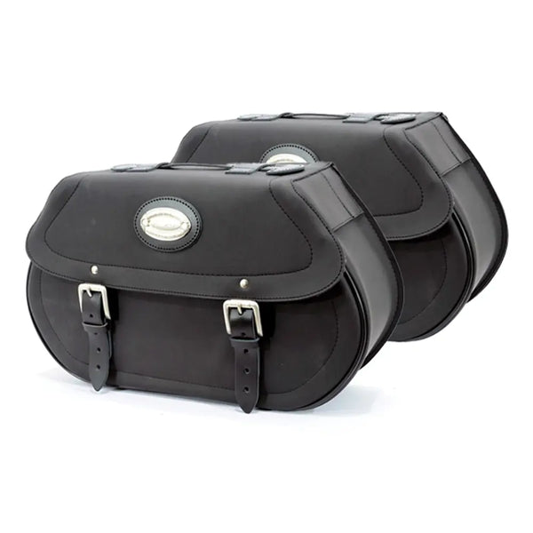 Longride Model 145 Click-On 38L Motorcycle Saddlebag Set Iparex synthetic leather  - Customhoj