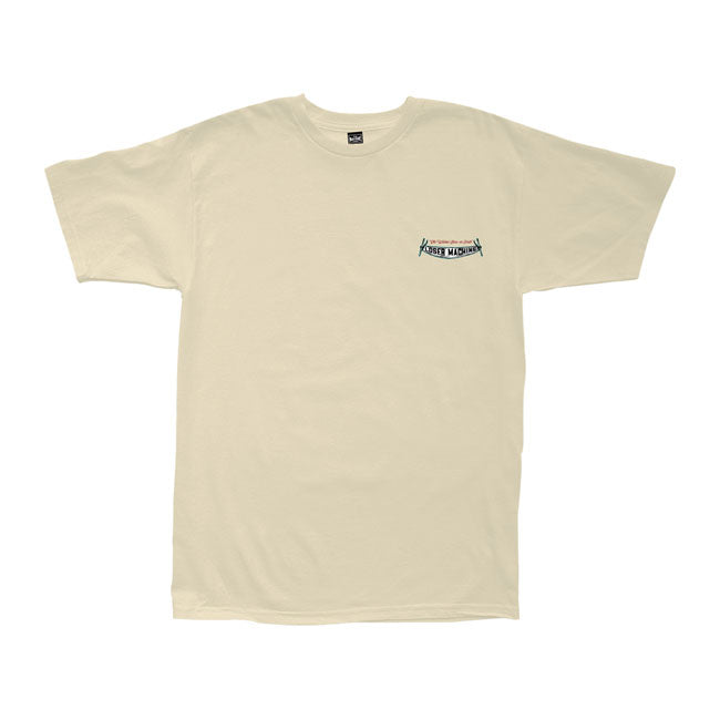Loser Machine T-shirt Cream / M Loser Machine Cut Above T-Shirt Customhoj
