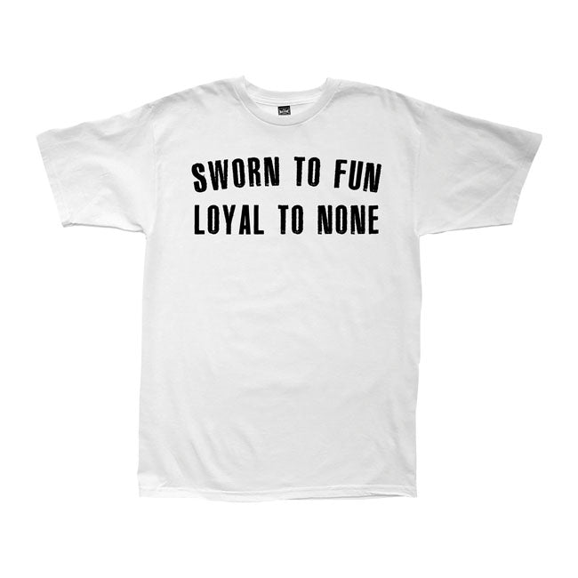 Loser Machine T-shirt Loser Machine Sworn To Fun T-Shirt Customhoj