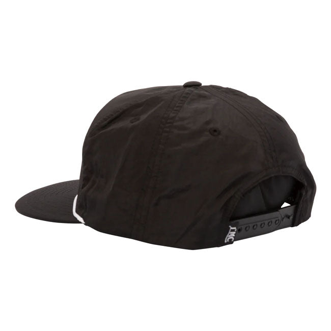 Loser Machine Too Hard Hat Cap Black  - Customhoj
