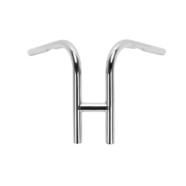 Lowbrow Customs Narrow Rabbit Ears Motorcycle Handlebars Chrome / With dimples (for Harley controls)