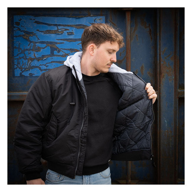 MA-1 Bomber Flight Hooded Jacket  - Customhoj