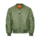 MA-1 Bomber Flight Jacket Green / S  - Customhoj