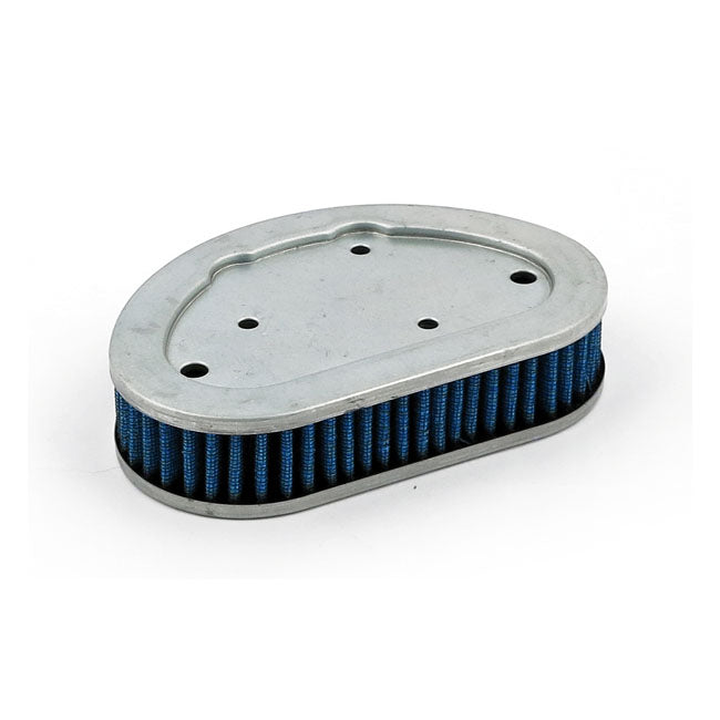 MCS Blue Lightning Air Filter Element for Harley 08-17 Dyna with teardrop filter cover (Repl. 29191-08)
