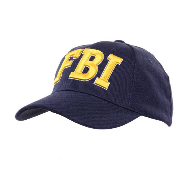 MCS Cap Blue Baseball Cap FBI Customhoj