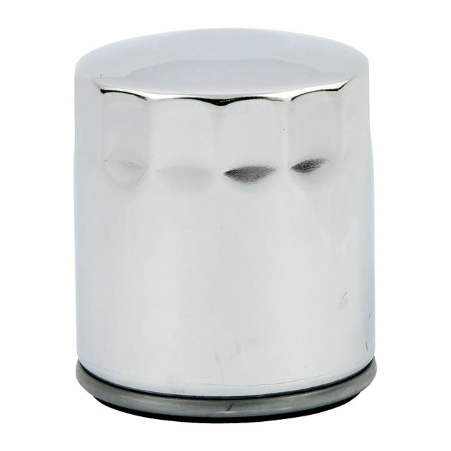 MCS Oil Filter Harley 17‑23 Milwaukee Eight (M8) / Spin-on / Chrome MCS Oil Filter for Harley Customhoj