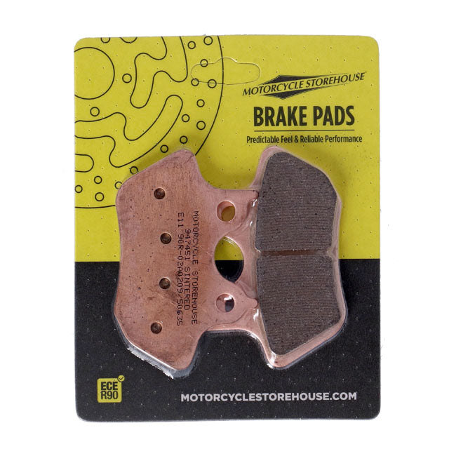 MCS Sintered Brake Pads Front for Harley 00-07 Big Twin (excl. Springers) (Replaces OEM: 44082-00D)