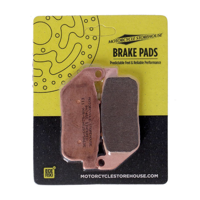 MCS Sintered Brake Pads Front for Harley 04-13 XL Sportster (Replaces OEM: 42831-04A)