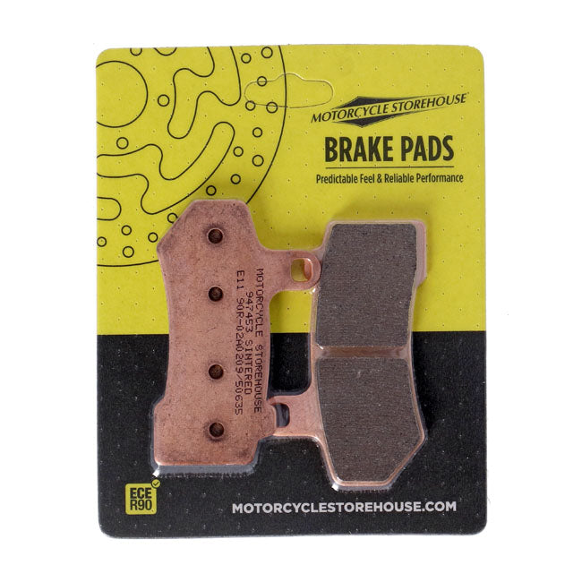 MCS Sintered Brake Pads Front for Harley 08-23 Touring (Replaces OEM: 41854-08)