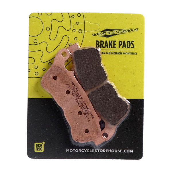 MCS Sintered Brake Pads Front for Harley 14-22 XL Sportster (Replaces OEM: 41300004)