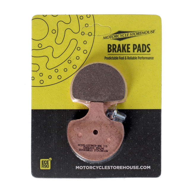 MCS Sintered Brake Pads Front for Harley 84-99 Big Twin (excl. Springers) (Replaces OEM: 44063-83C)