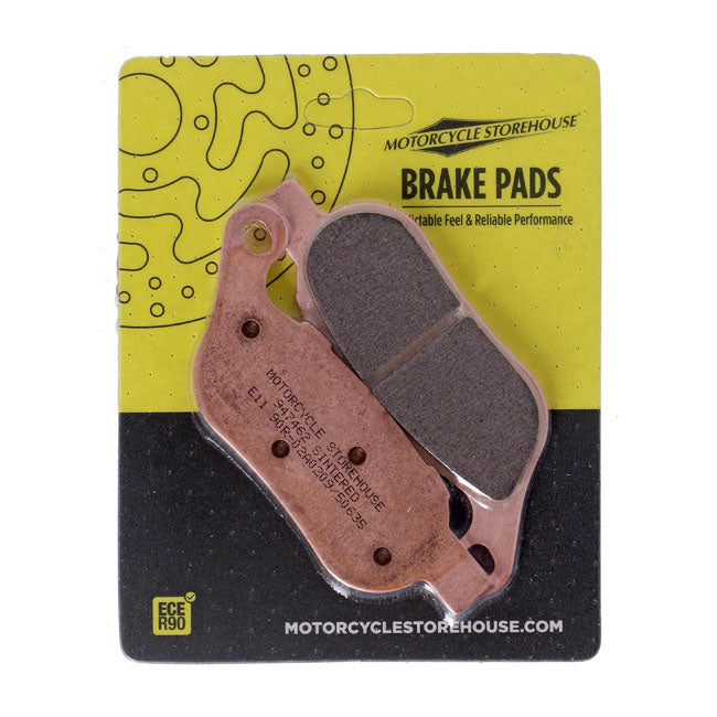 MCS Sintered Brake Pads Rear for Harley 08-17 Softail (Replaces OEM: 42298-08)