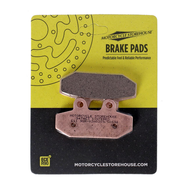 MCS Sintered Brake Pads Rear for Harley 18-23 Softail (Replaces OEM: 41300197)