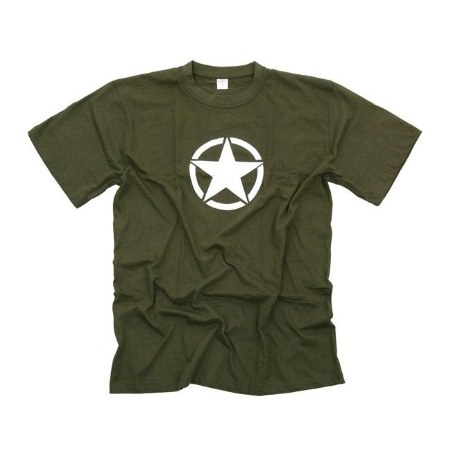 MCS T-shirt Green / S Fostex White Star T-Shirt Customhoj