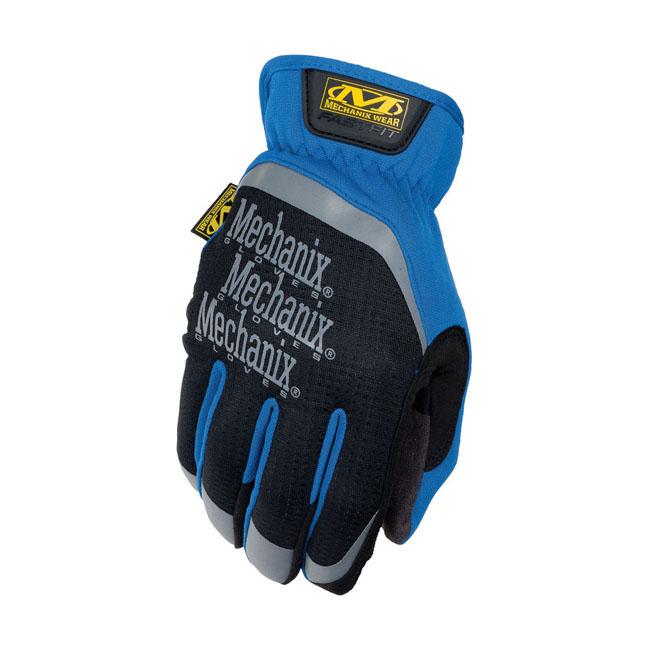 Mechanix Gloves Blue / S Mechanix Fastfit Gloves Customhoj