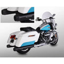 Miller Arlington Euro 4 Slip-On Mufflers for Harley 17-20 Touring (107" engine) / Matte Black / Tapered Matte Black  - Customhoj