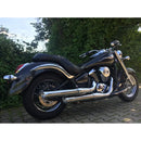 Miller Challenger Euro 3 Slip-On Mufflers for Kawasaki  - Customhoj