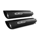 Miller Cubana Euro 3 Exhaust System for Suzuki 08-16 VLR 1800 / C 1800 R / Matte Black / Slash Cut Matte Black  - Customhoj