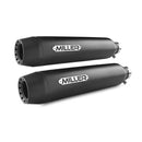 Miller El Paso Euro 3 Exhaust System for Suzuki 06-16 VZR M 1800 R / M109R / Matte Black / Tapered Matte Black  - Customhoj