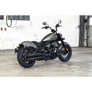 Miller Omaha Euro 5 Slip-On Mufflers for Indian  - Customhoj