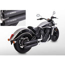 Miller Yuma Euro 3/4/5 Slip-On Mufflers for Indian  - Customhoj