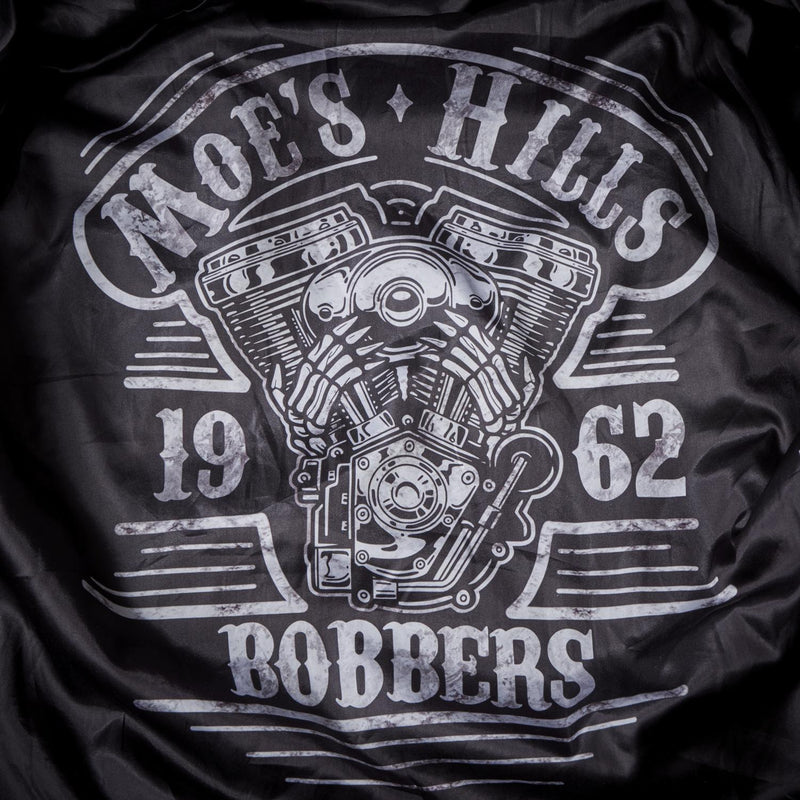 Moe's Hills Bobbers Leather Jacket Black