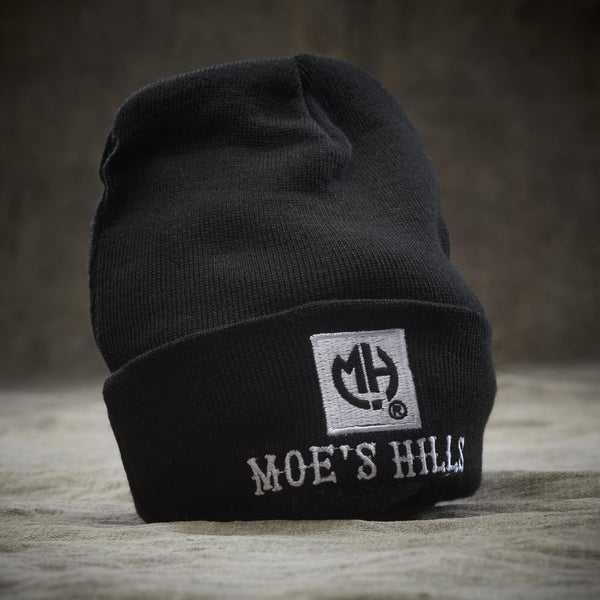 Moe's Hills Bobbers Roll-Up Beanie Black
