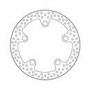 Moto-Master Brake Disc Honda CB 1100 (cast wheels) 10-14 Moto-Master Halo Front Right Brake Disc for Honda Customhoj