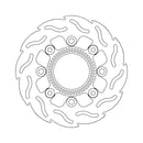 Moto-Master Brake Disc Kawasaki ER-6F 650 (ABS) 06-17 Moto-Master Flame Rear Brake Disc for Kawasaki Customhoj