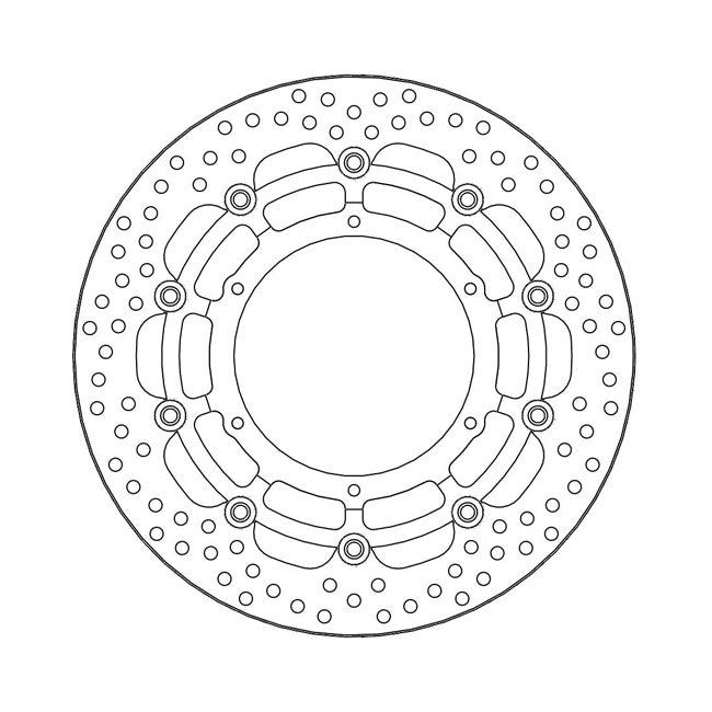 Moto-Master Brake Disc KTM 790 Adventure 19-20 Moto-Master Halo Front Right Brake Disc for KTM Customhoj