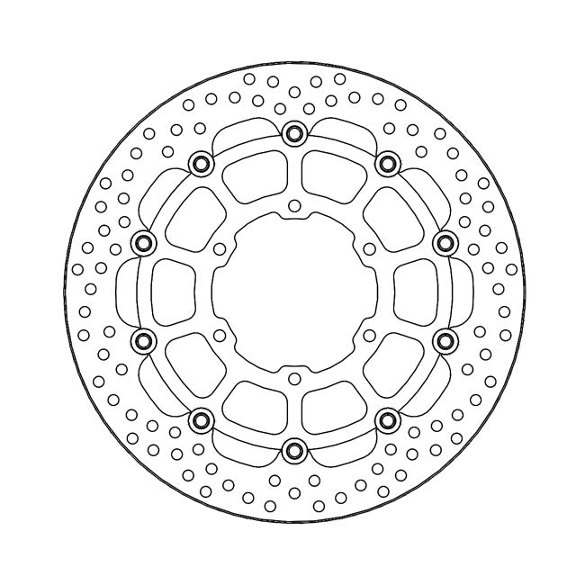 Moto-Master Brake Disc Suzuki GSX-R 1000 (ABS) 17-22 Moto-Master Halo Front Right Brake Disc for Suzuki Customhoj