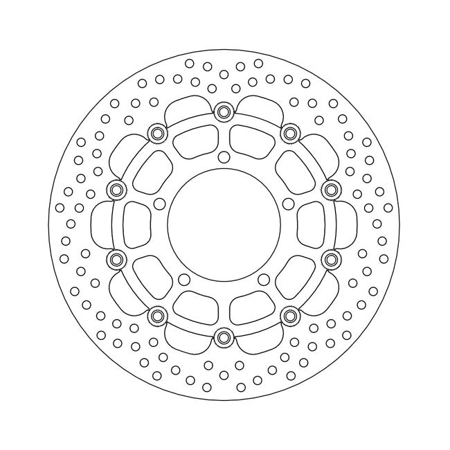 Moto-Master Brake Disc Suzuki GSX-R 1000 (non-ABS) 05-08 Moto-Master Halo Front Right Brake Disc for Suzuki Customhoj