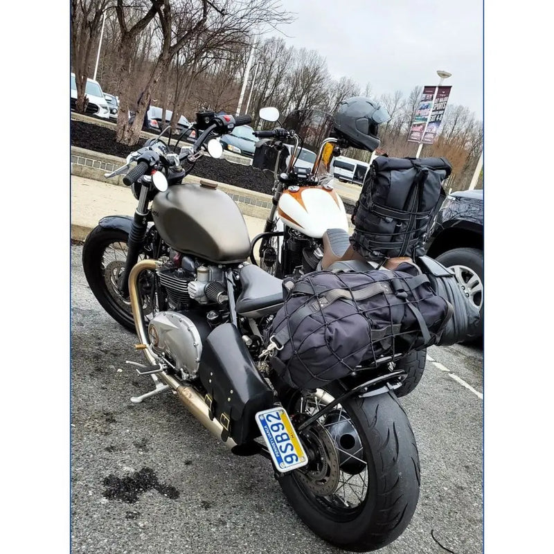 Motone Voyager Universal Motorcycle Luggage Rack  - Customhoj